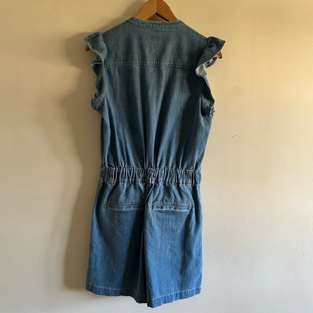 NWT Joe’s Anthropologie The Emilia Purpose Denim Romper Size Medium - Picture 10 of 16